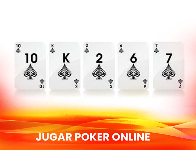 colour flush poker Mano de color flush en poker
