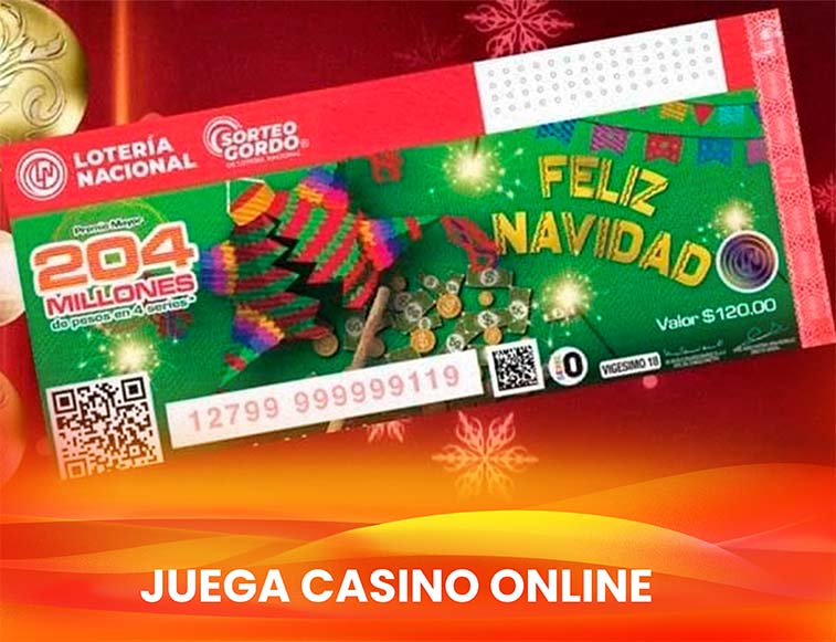 gordo navidad mexicano Billete de Gordo de Navidad Mexicano