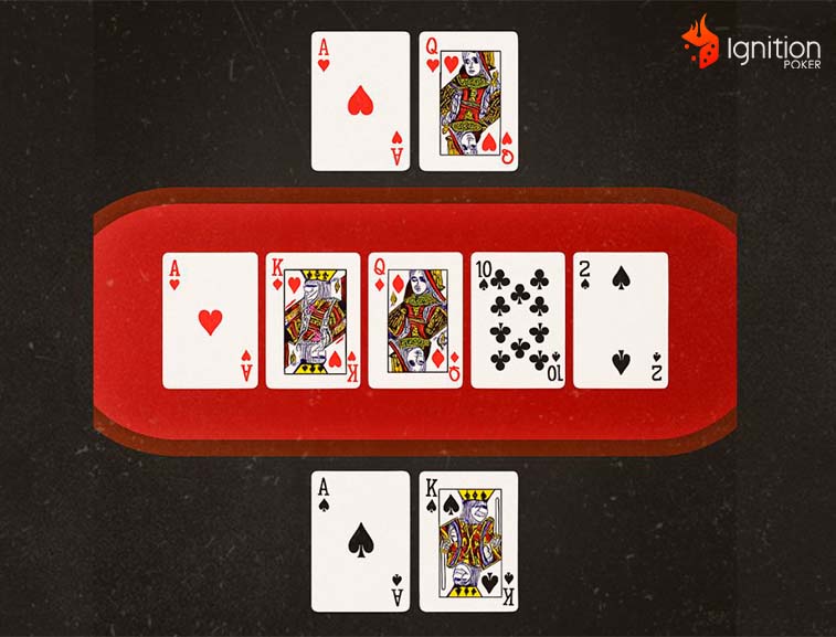 jugada split poker Ejemplo de Split en Texas Hold’em