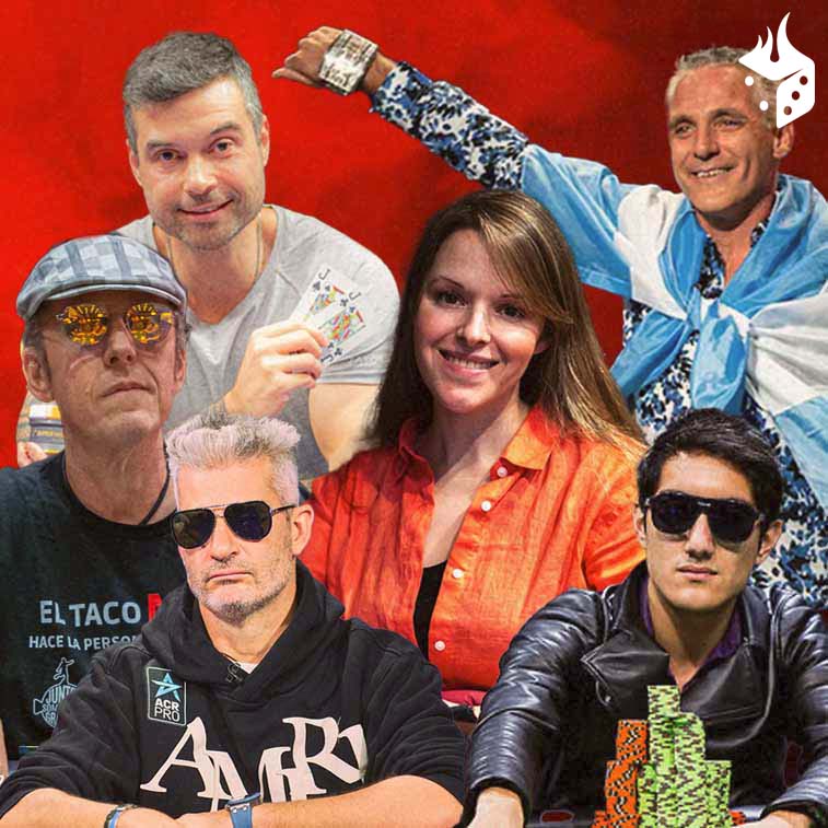 Jugadores de poker porteños