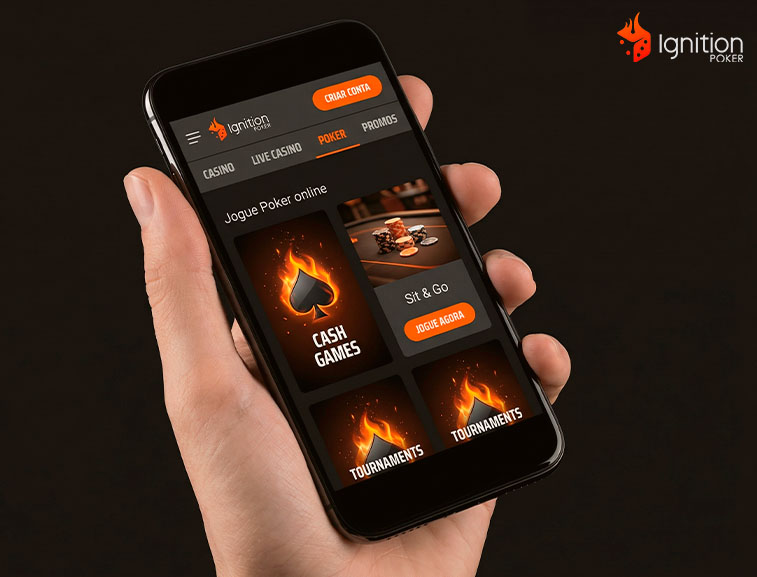 poker online celular Celular aberto em jogo de poker online